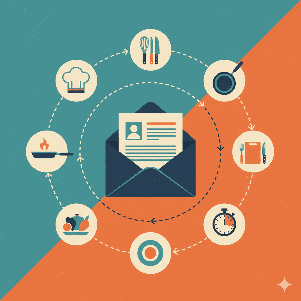 Carta de Apresentação para Chef de Cozinha