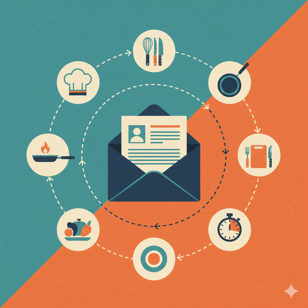 Carta de Apresentação para Chef de Cozinha