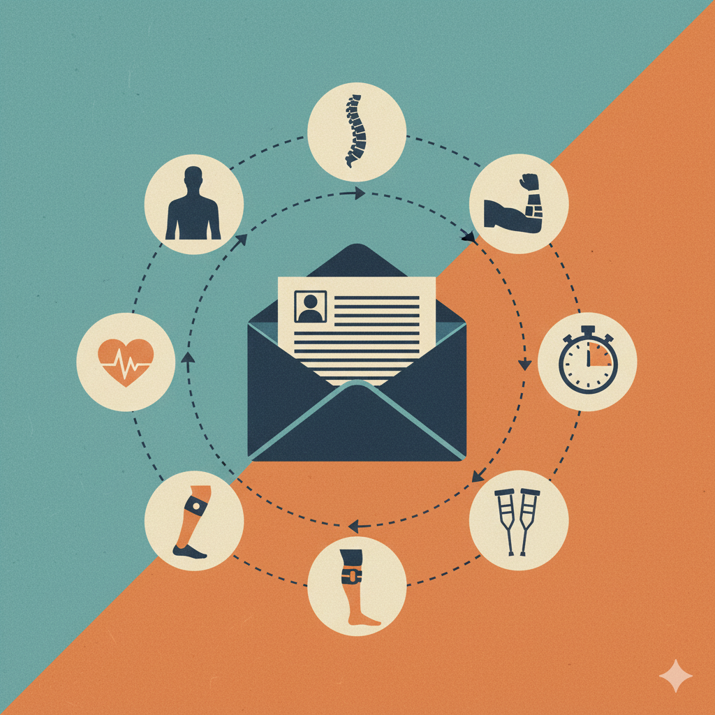 Carta de Apresentação para Fisioterapeuta